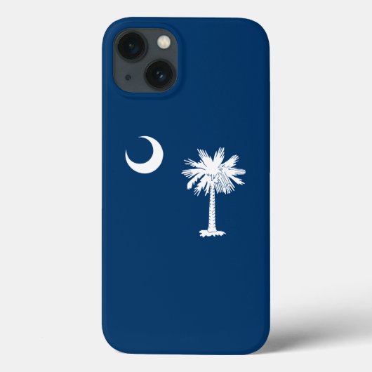 Dynamic South Carolina State Flag Graphic op een Case-Mate iPhone Case (Achterkant)