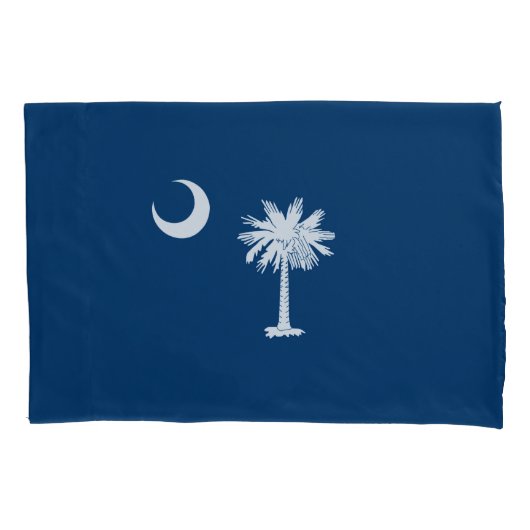 Dynamic South Carolina State Flag Graphic op een Kussensloop (Voorkant)