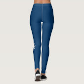 Dynamic South Carolina State Flag Graphic op een Leggings (Achterkant)