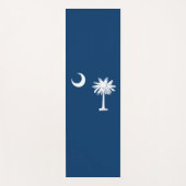 Dynamic South Carolina State Flag Graphic op een Yogamat (Voorkant)