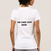 Dynamic Striker, Football Speler Embleem T-shirt (Achterkant)