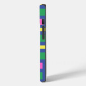 Dynamic Stripes w / Gepersonaliseerd Monogram iPho Case-Mate iPhone Case (Achterkant / Links)