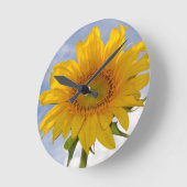 Dynamic Sunflower Ronde Klok (Hoek)