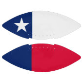 Dynamic Texas State Flag Graphic op een American Football (Panelen)