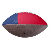 Dynamic Texas State Flag Graphic op een American Football (Gedraaid 270)