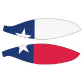 Dynamic Texas State Flag Graphic op een Basketbal (Panelen)