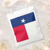 Dynamic Texas State Flag Graphic op een Bedankzakje (Geknipt)