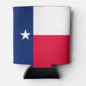 Dynamic Texas State Flag Graphic op een Blikjeskoeler (Voorkant)