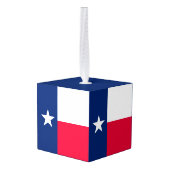 Dynamic Texas State Flag Graphic op een Decoratie (Achter hoekig)