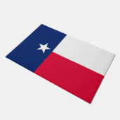 Dynamic Texas State Flag Graphic op een Deurmat (Schuin)