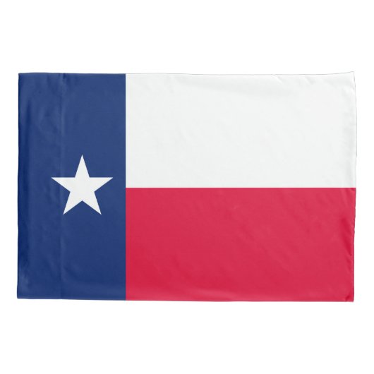 Dynamic Texas State Flag Graphic op een Kussensloop (Achterkant)