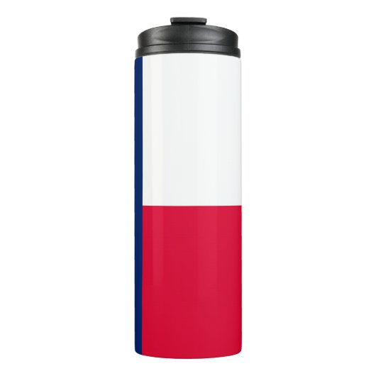 Dynamic Texas State Flag Graphic op een Thermosbeker (Voorkant)