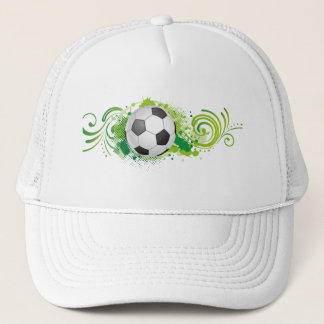 Dynamic Voetbal Green Swirl Trucker Pet