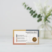 Dynamic White Global Manpower Labour Consultant Visitekaartje (Staand voorkant)