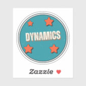 Dynamiek Sticker (Vel)