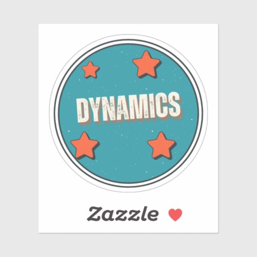 Dynamiek Sticker (Vel)