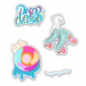 Dynamiet 3-stickerset sticker (Voorkant)