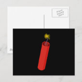 dynamiet briefkaart (Voorkant / Achterkant)