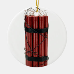 dynamiet keramisch ornament