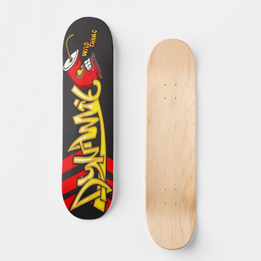 Dynamiet Skateboard (Voorkant)