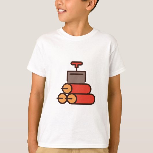 dynamiet t-shirt (Voorkant)