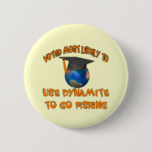 Dynamiet Vist Ronde Button 5,7 Cm