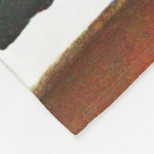 Dynamisch abstract patroon in kunst fleece deken (Hoek)