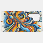 Dynamisch Abstract Samsung-Hoesje Samsung Galaxy Hoesje (Achterkant horizontaal)