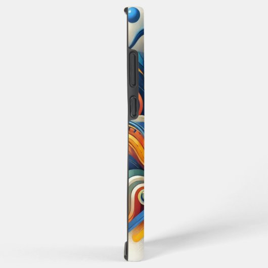 Dynamisch Abstract Samsung-Hoesje Samsung Galaxy Hoesje (Rechterkant)