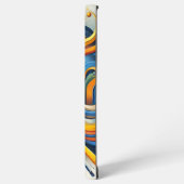 Dynamisch Abstract Samsung-Hoesje Samsung Galaxy Hoesje (Linkerkant)