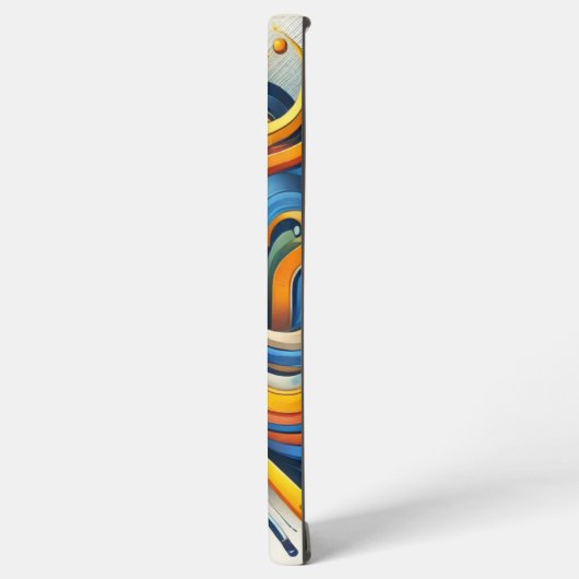 Dynamisch Abstract Samsung-Hoesje Samsung Galaxy Hoesje (Linkerkant)