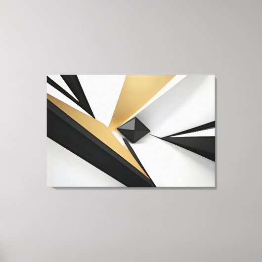 Dynamisch Architecturaal Ontwerp Canvas Afdruk (Voorkant)