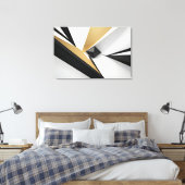 Dynamisch Architecturaal Ontwerp Canvas Afdruk (Insitu (Slaapkamer))