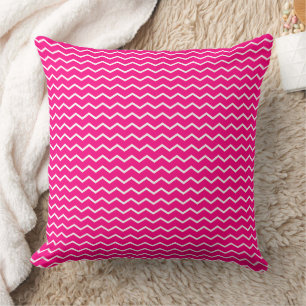Dynamisch Chevron Golven Patroon Kussen