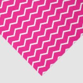 Dynamisch Chevron Golven Patroon Tissuepapier (Detail)