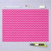 Dynamisch Chevron Golven Patroon Tissuepapier (Craft)
