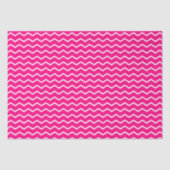 Dynamisch Chevron Golven Patroon Tissuepapier (Voorkant)