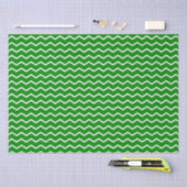 Dynamisch Chevron Golven Patroon Tissuepapier (Craft)