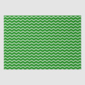 Dynamisch Chevron Golven Patroon Tissuepapier (Voorkant)