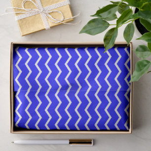 Dynamisch Chevron Golven Patroon Tissuepapier