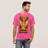 Dynamisch Crystal Eagle Embleem T-shirt (Voorkant volledig)