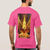 Dynamisch Crystal Eagle Embleem T-shirt (Achterkant)