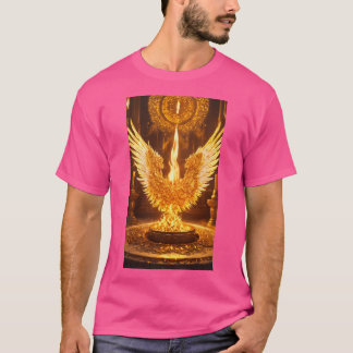 Dynamisch Crystal Eagle Embleem T-shirt