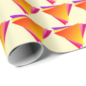 dynamisch driehoekspatroon cadeaupapier (Rol Hoek)