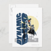 Dynamisch Duo-grafisch Briefkaart (Voorkant / Achterkant)