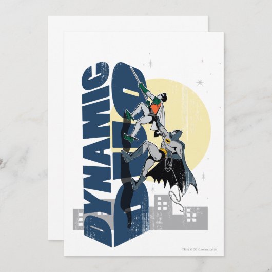 Dynamisch Duo-grafisch Kaart (Voorkant / Achterkant)