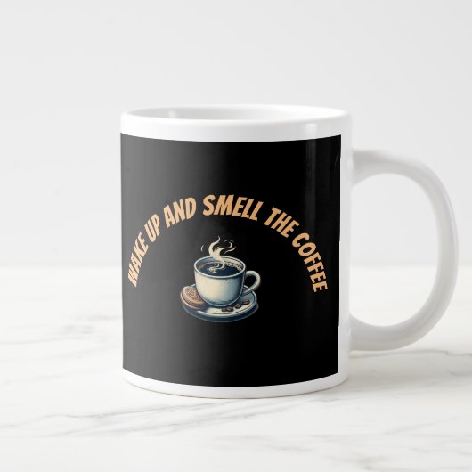 Dynamisch duo: Stormy Horseback Adventure Grote Koffiekop (Rechts)