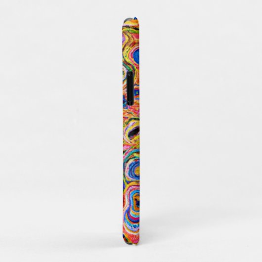 Dynamisch en levendig Abstract patroon Case-Mate iPhone Case (Achterkant/rechts)