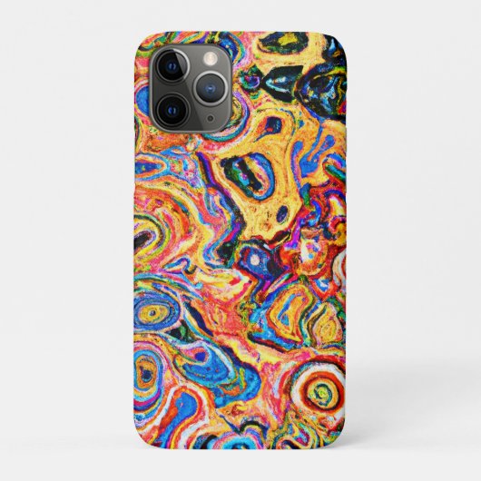 Dynamisch en levendig Abstract patroon Case-Mate iPhone Case (Achterkant)