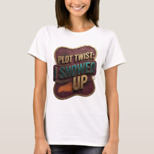 Dynamisch Goud I BEN KOMEN Quote T-shirt